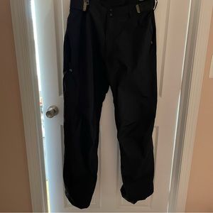 Men’s Black Snow Pants Size Large